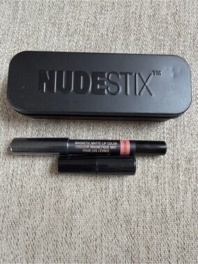 NUDESTIX Magnetic Matte Lip Color - Blossom Pink Nude